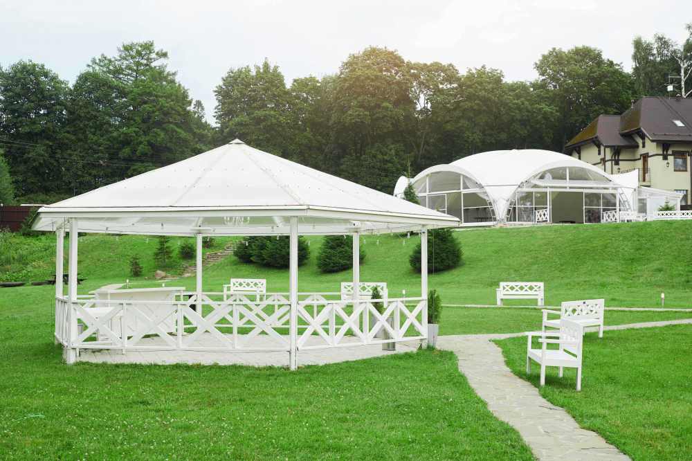 Беседка для встречного фуршета