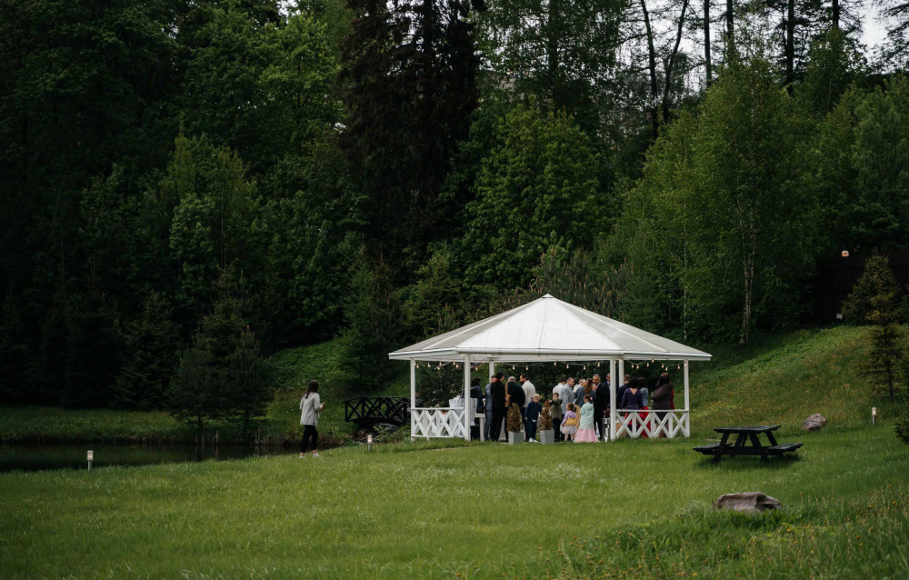 Беседка для встречного фуршета