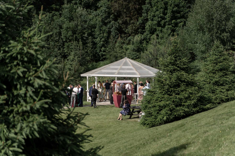 Беседка для встречного фуршета