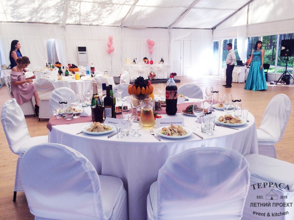 05 августа 2016 - Свадьба

Наша Летняя Терраса - это эксклюзивное место для проведения свадеб в европейском формате. Летняя банкетная терраса в парковой зоне Новосибирска.