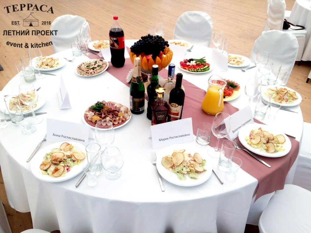 05 августа 2016 - Свадьба

Наша Летняя Терраса - это эксклюзивное место для проведения свадеб в европейском формате. Летняя банкетная терраса в парковой зоне Новосибирска.