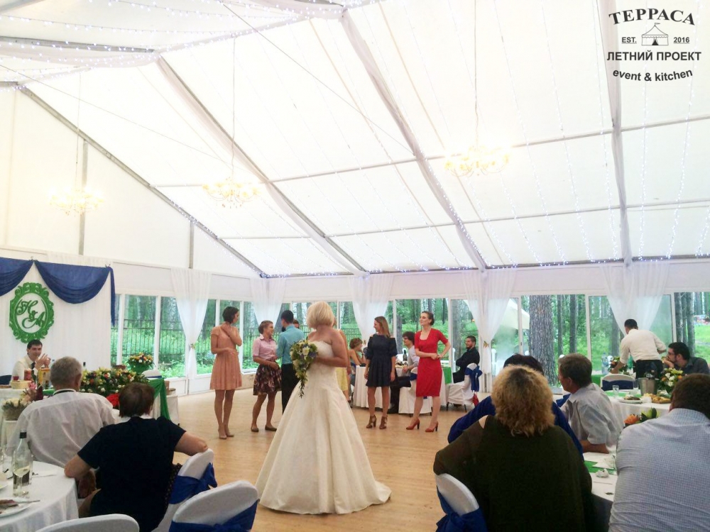 30 июля 2016 - Свадьба Никиты и Алены

Наша Летняя Терраса - это эксклюзивное место для проведения свадеб в европейском формате. Летняя банкетная терраса в парковой зоне Новосибирска.