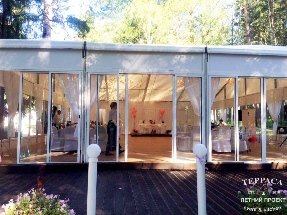05 августа 2016 - Свадьба

Наша Летняя Терраса - это эксклюзивное место для проведения свадеб в европейском формате. Летняя банкетная терраса в парковой зоне Новосибирска.