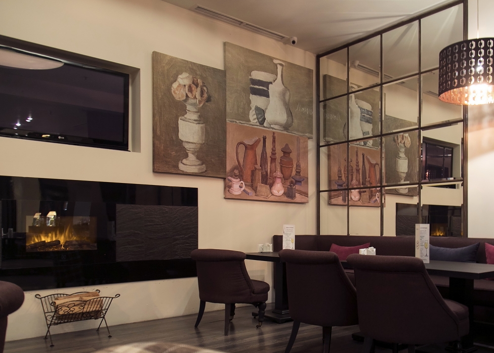 Альков с камином