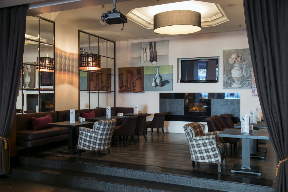 Альков с камином