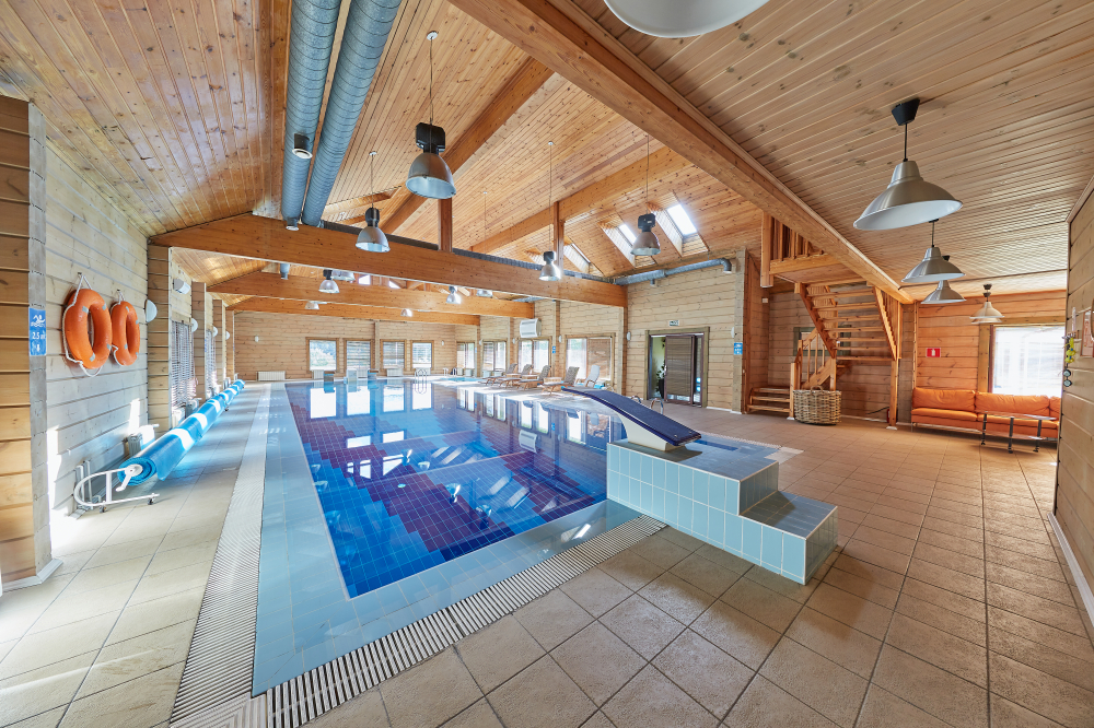 Бассейн в Гостевом доме "Villa Alpes"