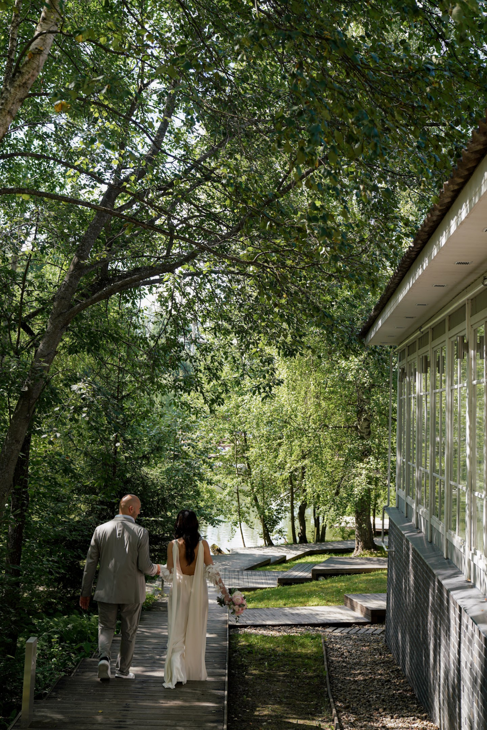 Фотосессия на территории клуба 