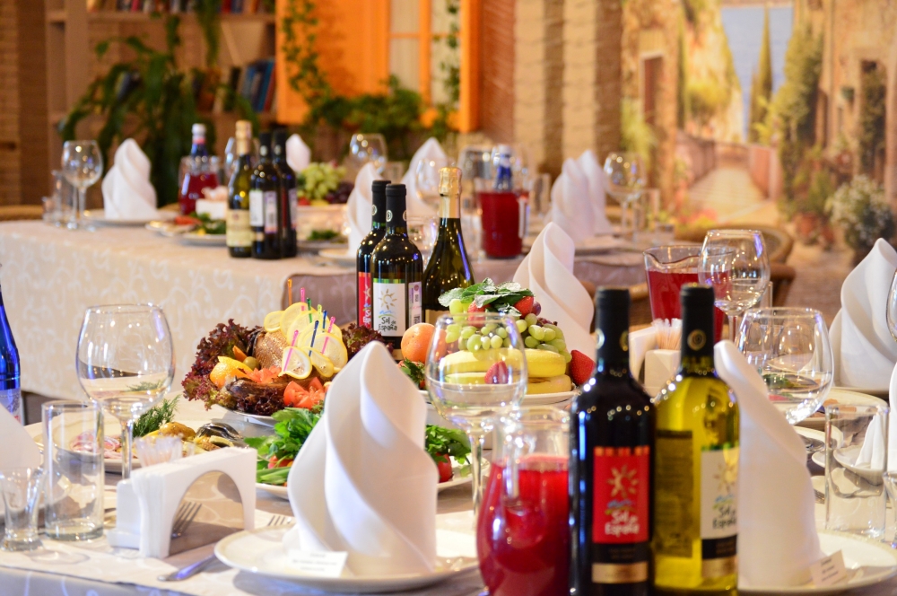 Свадебный банкет в Ресторации "Сироп"