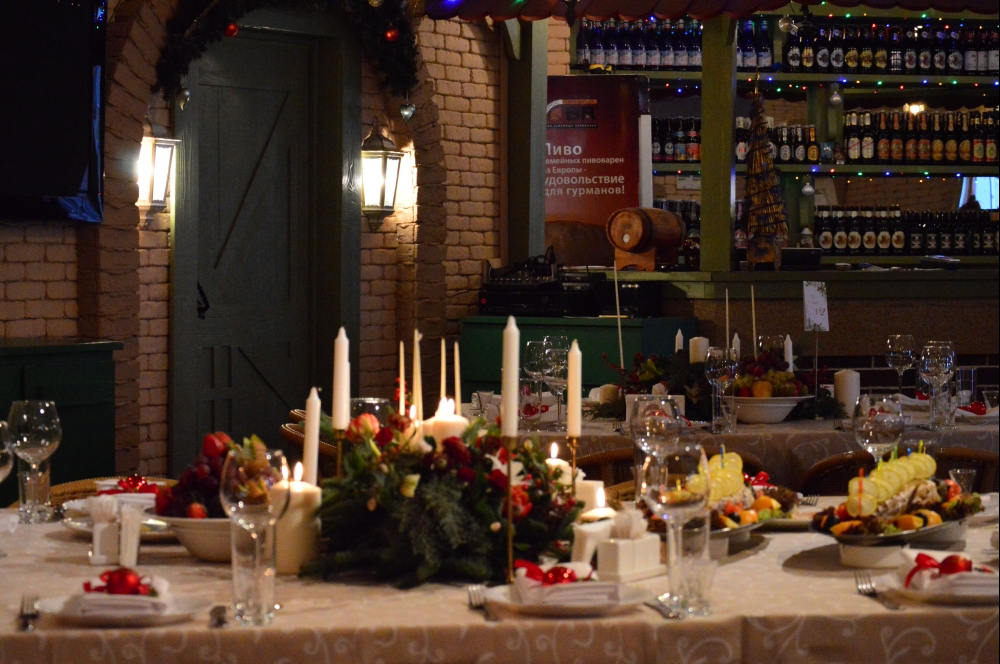 Предновогодняя помолвка в Ресторации "Сироп"
