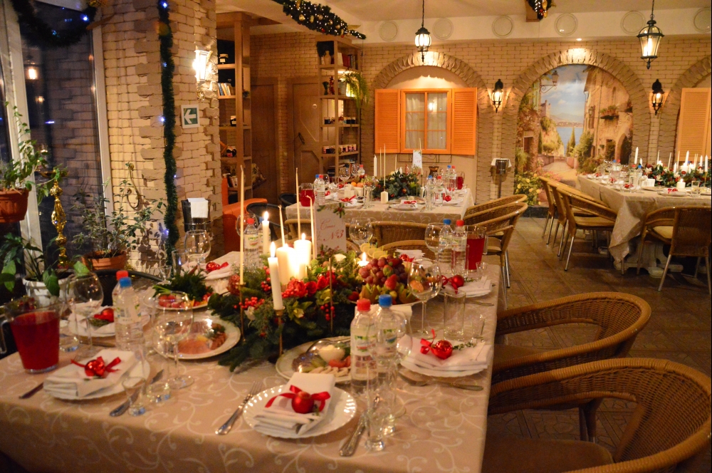 Предновогодняя помолвка в Ресторации "Сироп"