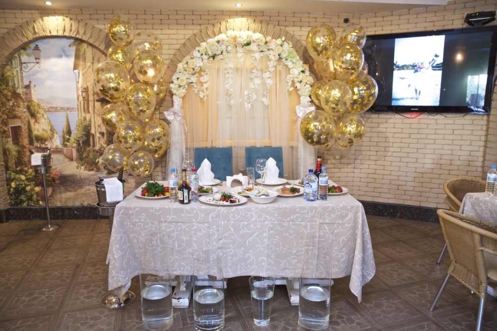 Свадьба в Ресторации "Сироп", сентябрь 2017 года.