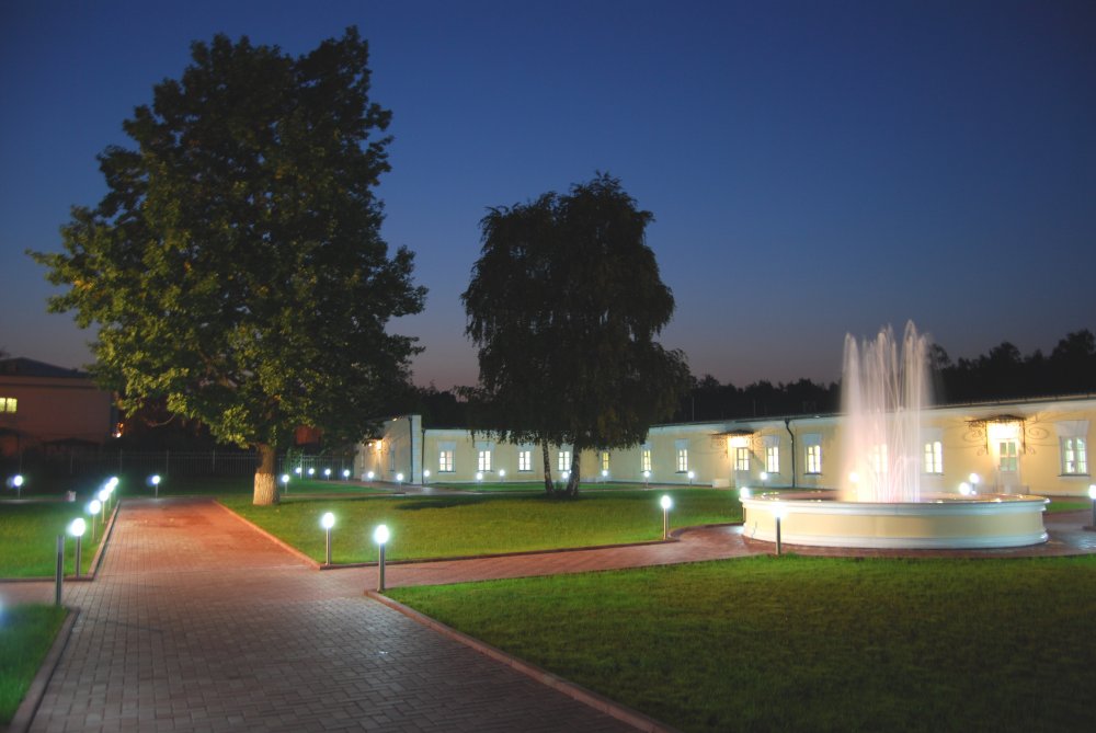 Бнкетный зал на территории природного заповедника