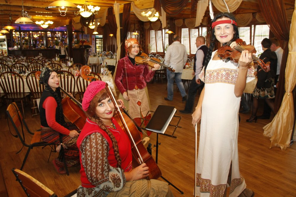 квартет "Дамские пальчики". Живая музыка на Ваше торжество!