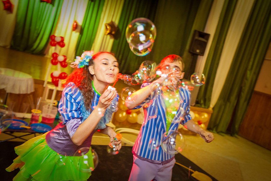 Шоу мыльных пузырей Барнаул
