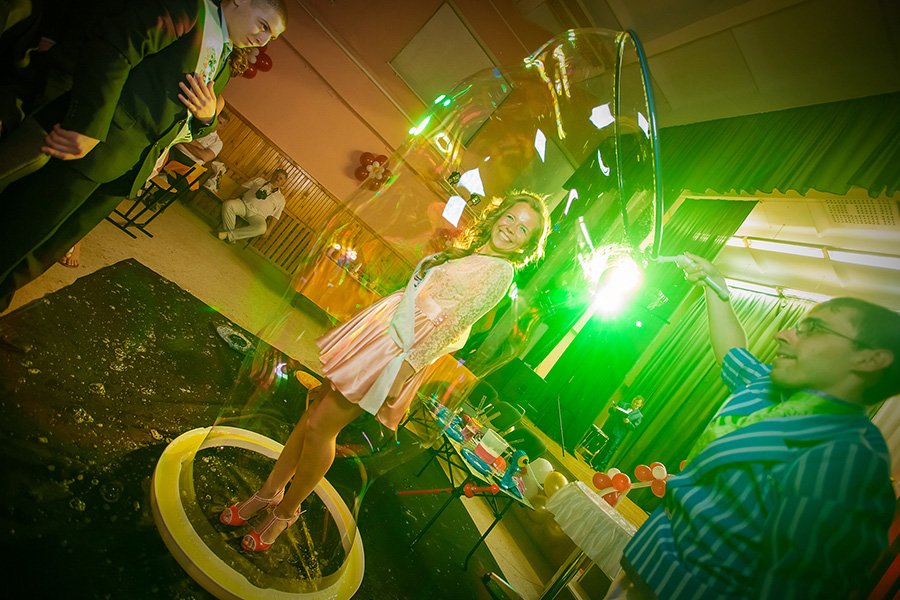 Шоу мыльных пузырей Барнаул