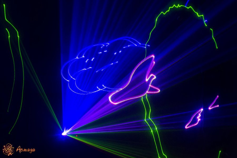 Лазерное шоу Барнаул