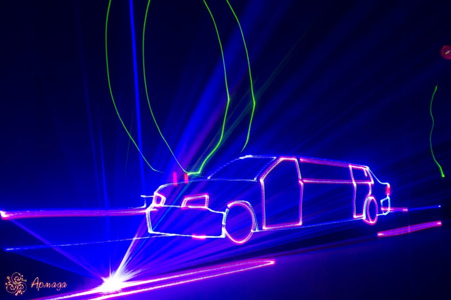 Лазерное шоу Барнаул