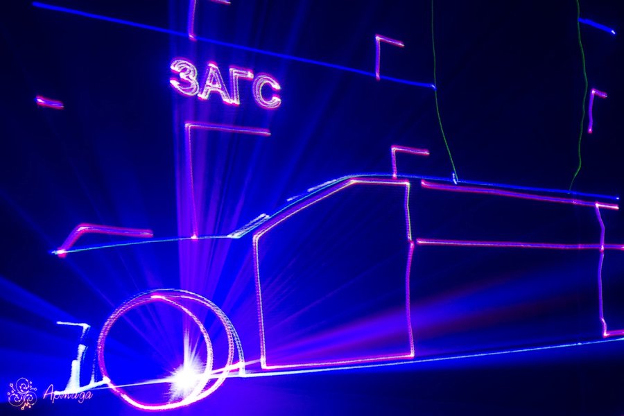 Лазерное шоу Барнаул