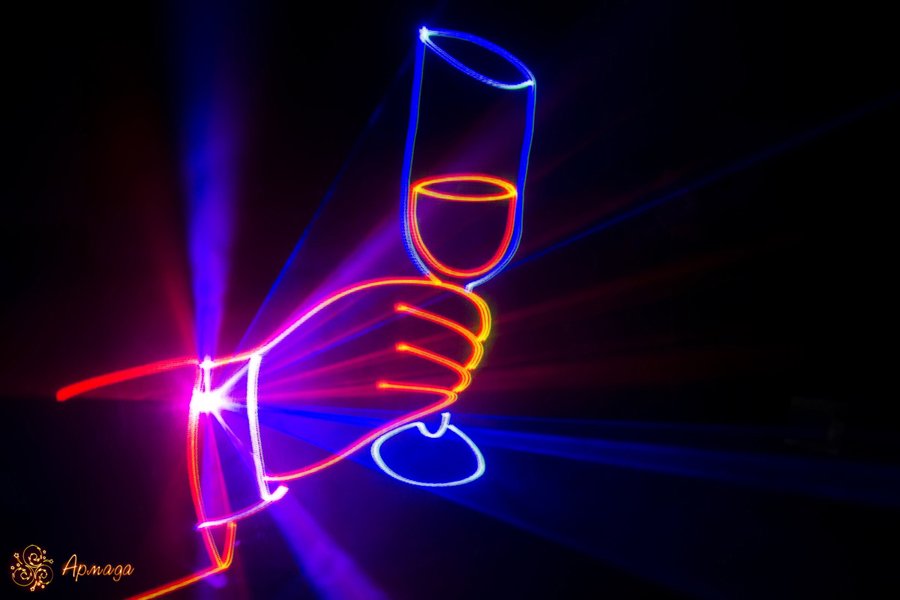 Лазерное шоу Барнаул