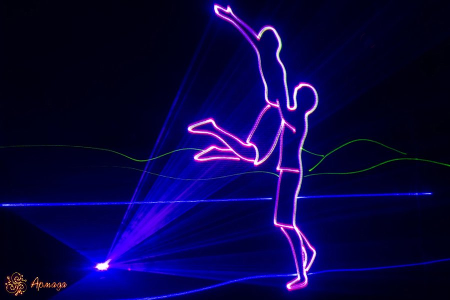 Лазерное шоу Барнаул