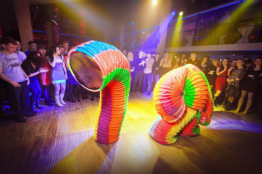 Человек-пружина