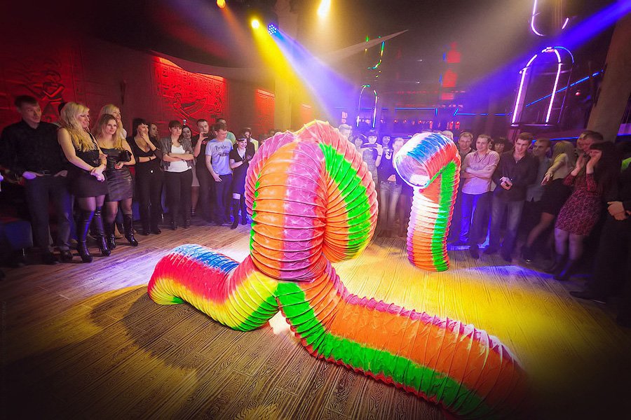 Человек-пружина