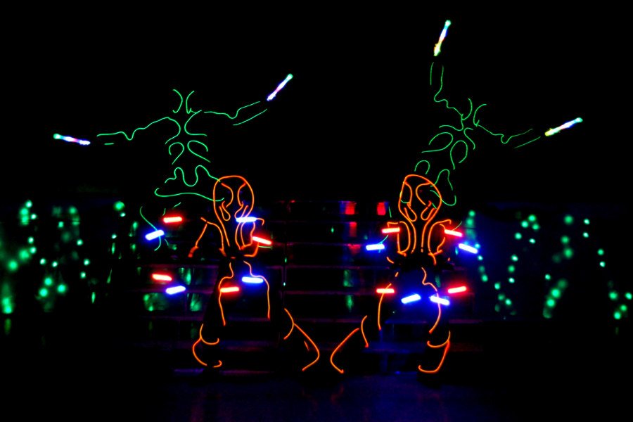 Неоновое шоу Барнаул