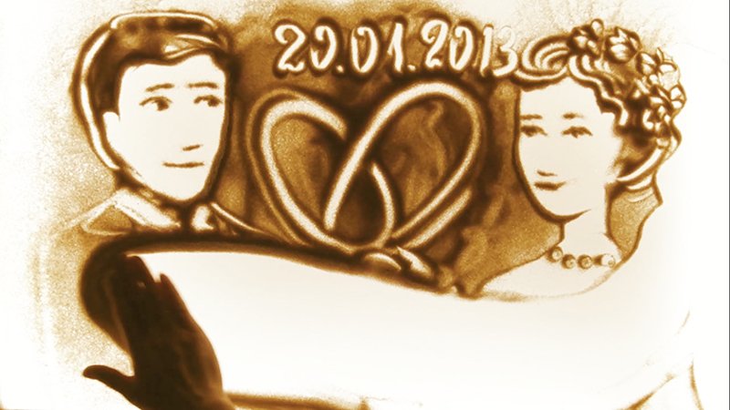 Песочное шоу, песочная анимация, Барнаул