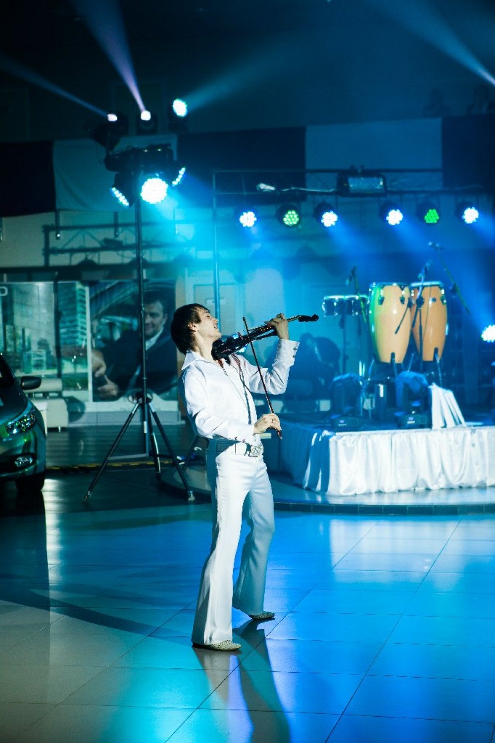 Выступление на открытии Автосалона KIA