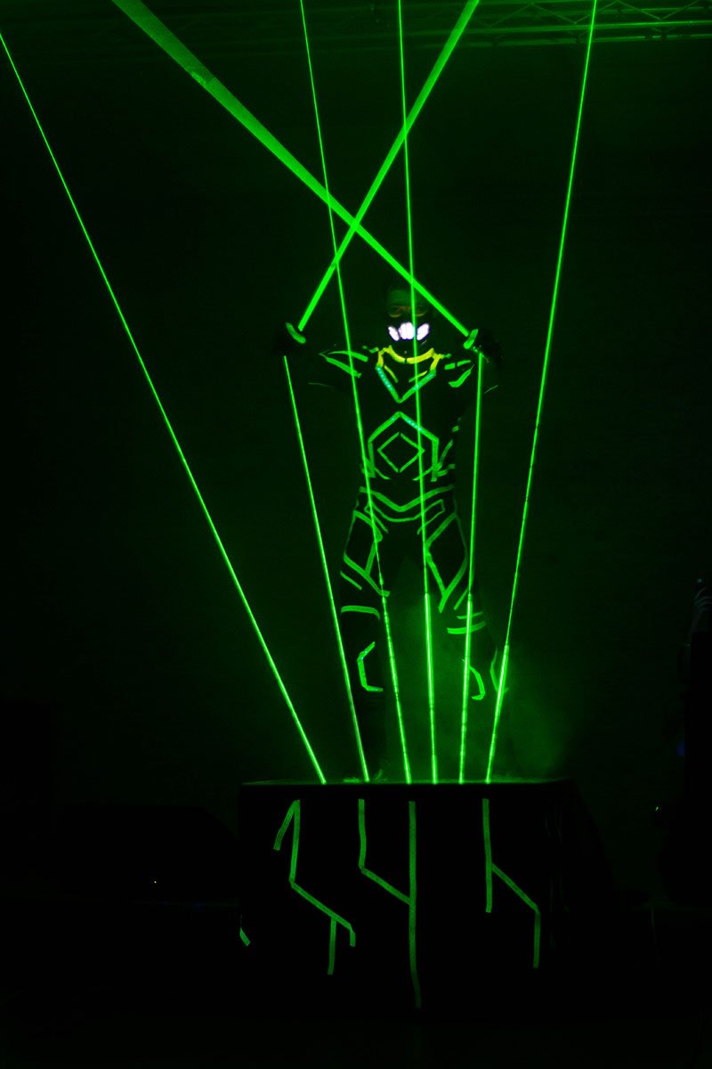 Лазерное шоу Барнаул