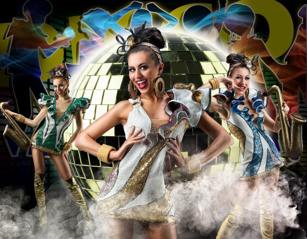 "ДИСКО". Яркий и блестящий танец, как и вся эпоха Диско!