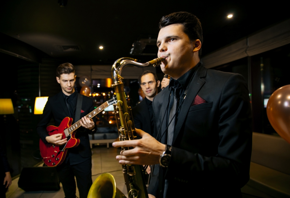 Джаз группа Playtime, джазовые музыканты, живая музыка на конференцию, джаз на свадьбу, на Новый год