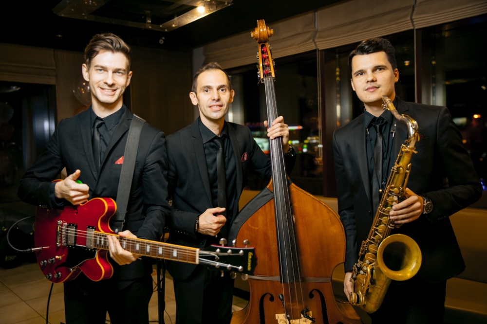 Джаз группа Playtime, джазовые музыканты, живая музыка на конференцию, джаз на свадьбу, на Новый год