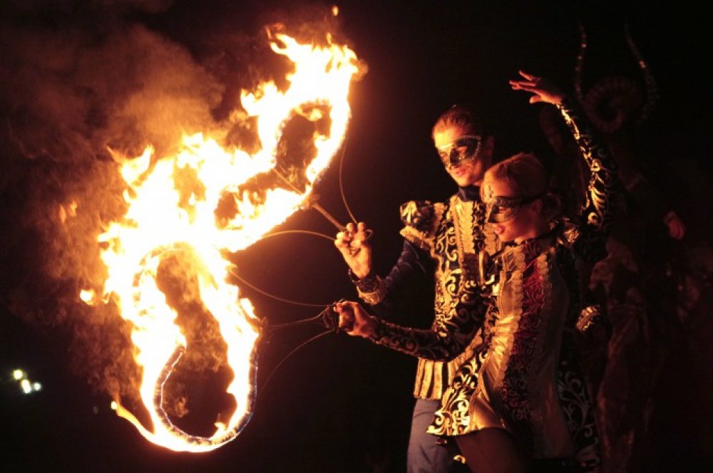 Фаер шоу Венеция