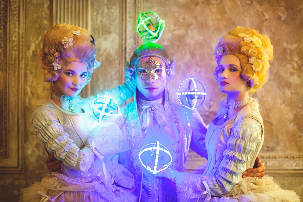 Изысканное световое шоу