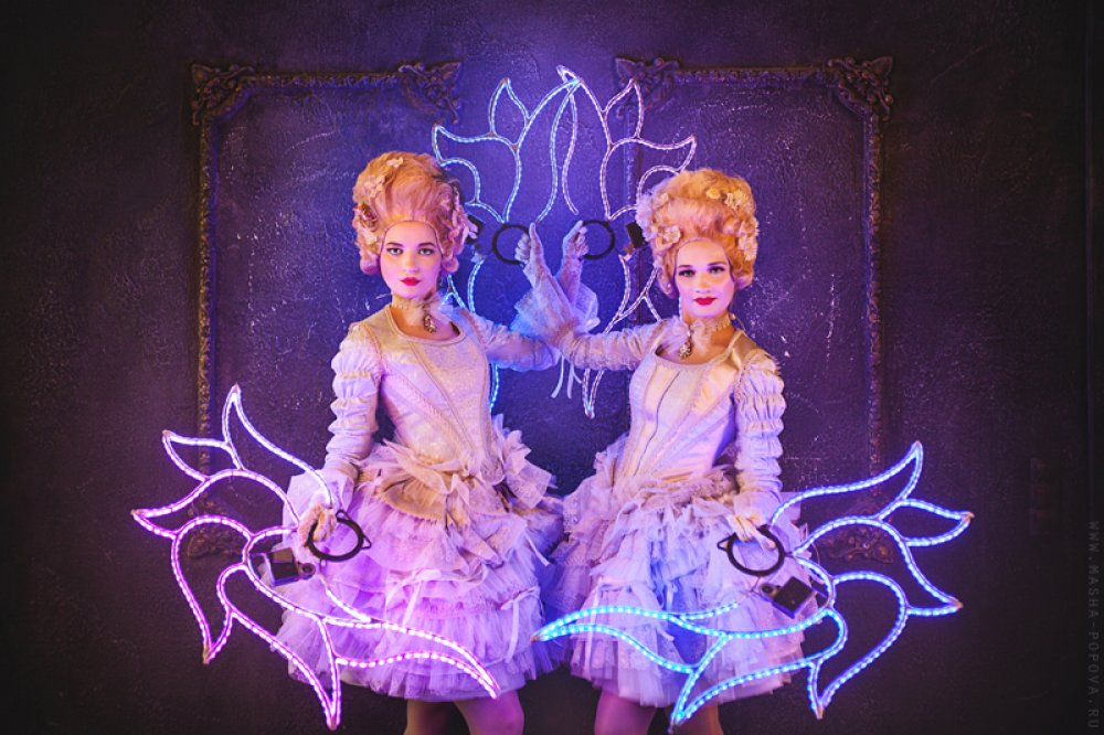 Изысканное световое шоу