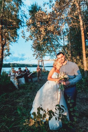 Выездная регистрация под открытым небом