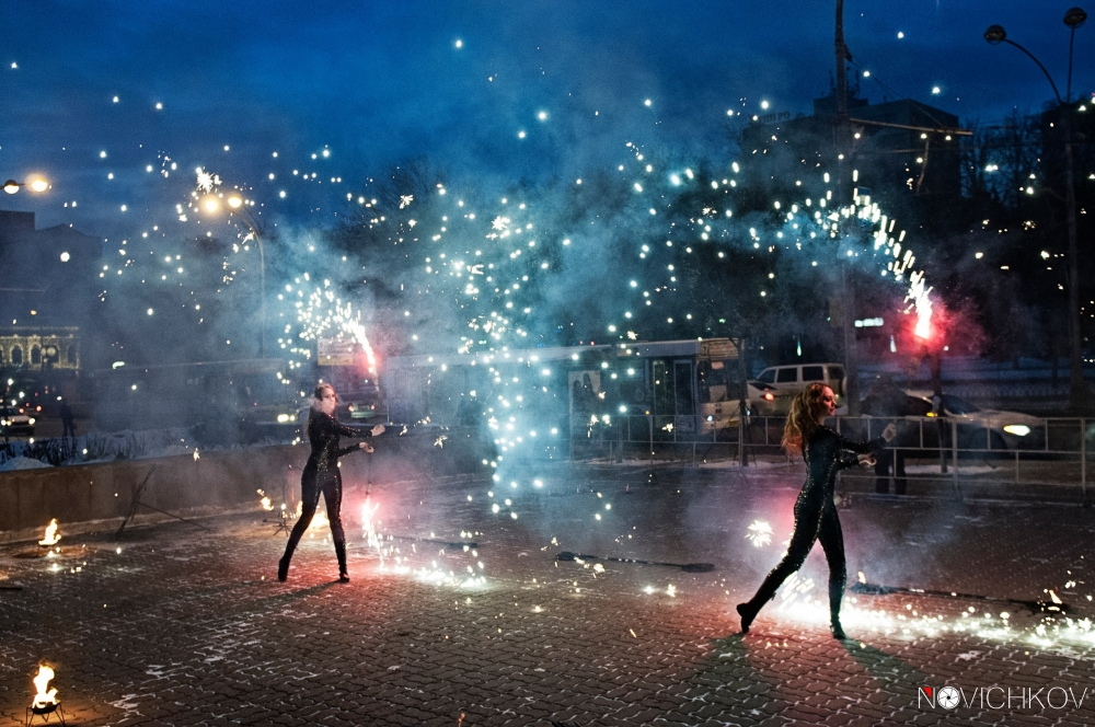 Огненное шоу Black Blues в Ростове