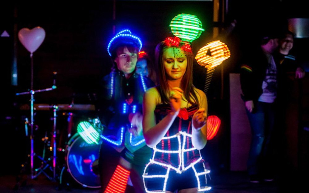 Зажигательное световое шоу в стиле Jazz на свадьбу!