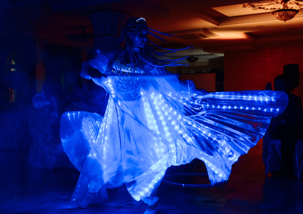 Световое шоу в Казани яркое шоу на свадьбу