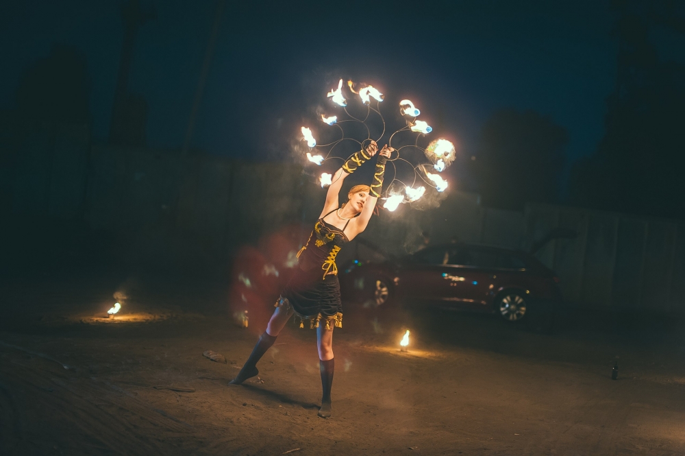 Огненно-пиротехническое шоу «БУРЛЕСК»

