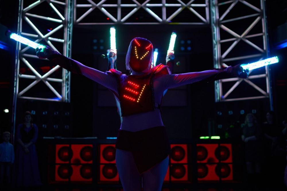 Световое шоу "Вторжение"