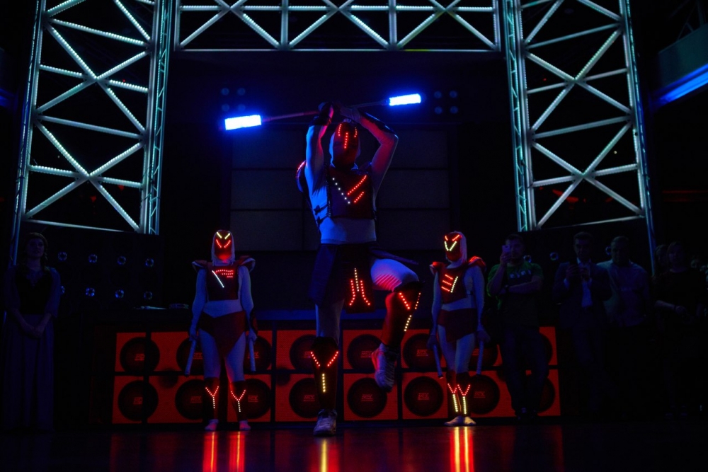 Световое шоу "Вторжение"