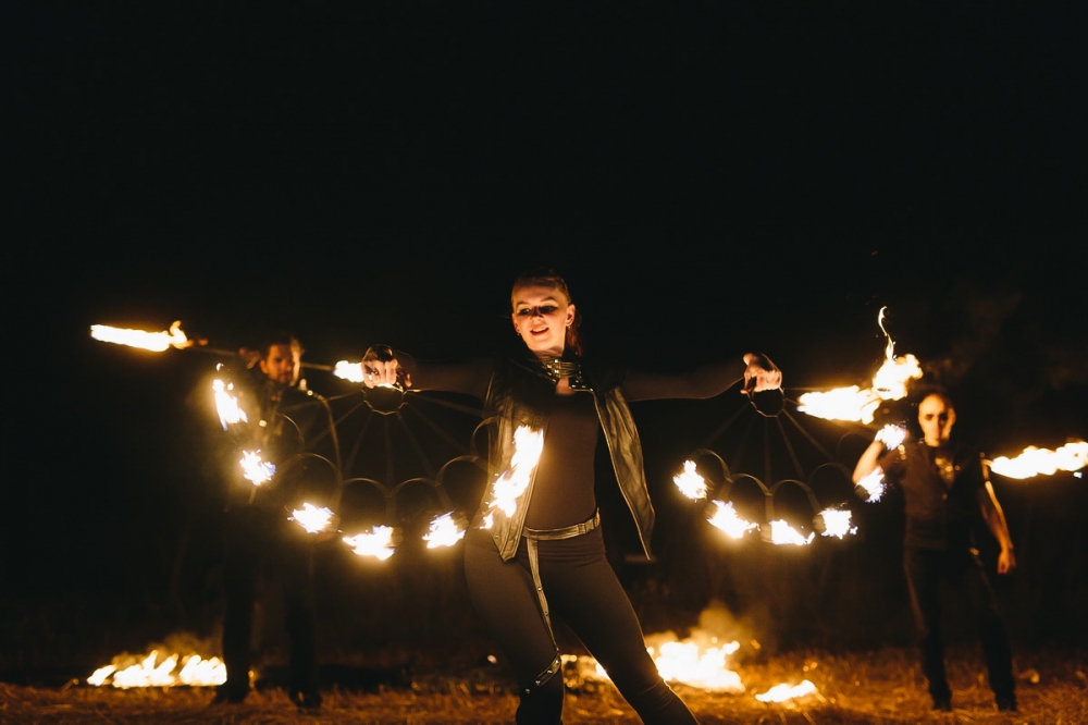 Огенное шоу "RockStyle"