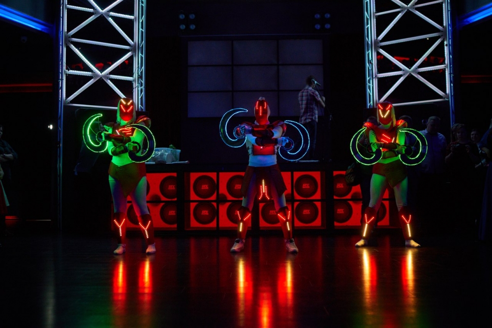 Световое шоу "Вторжение"