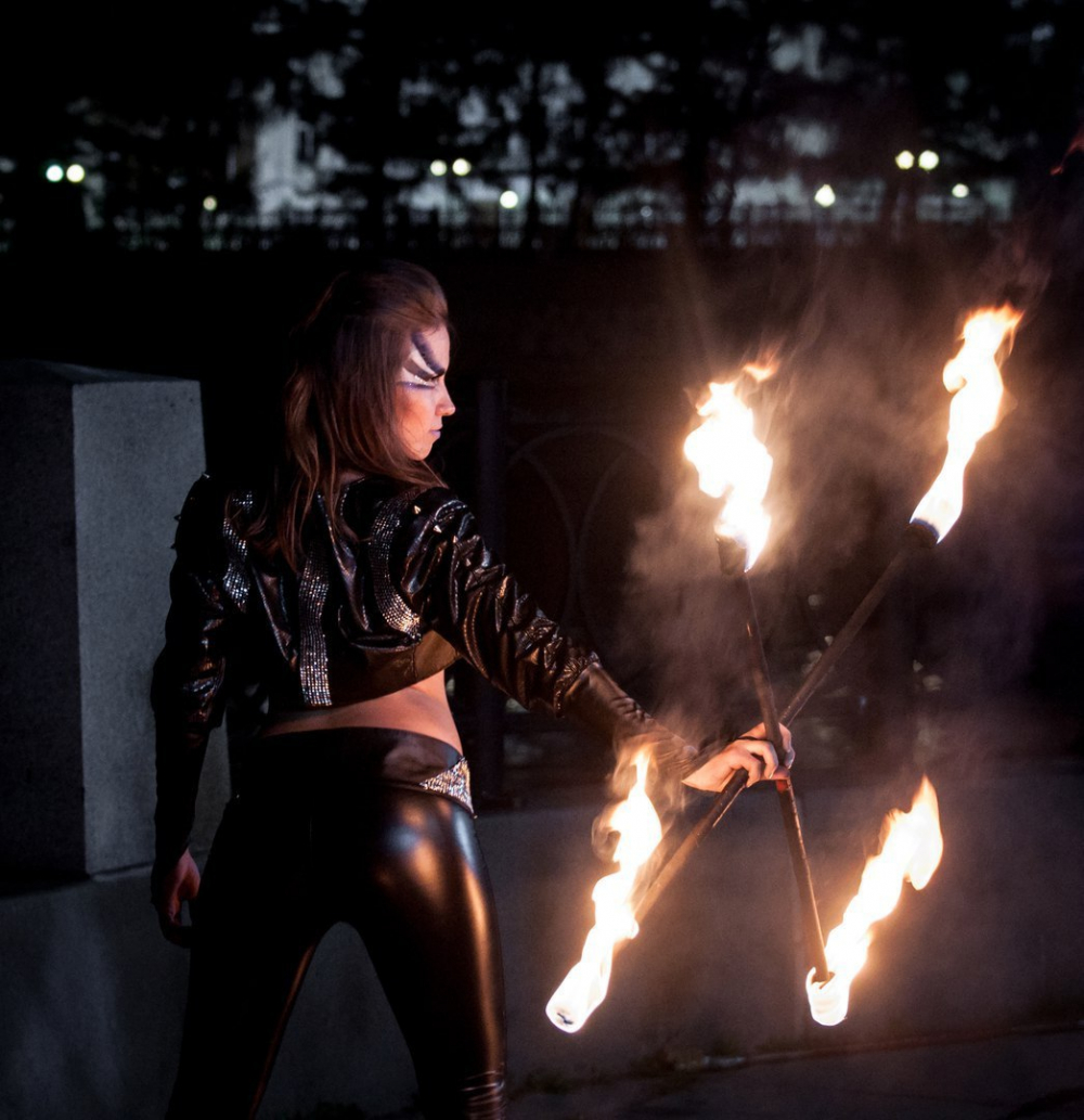 Огненно-пиротехническое шоу