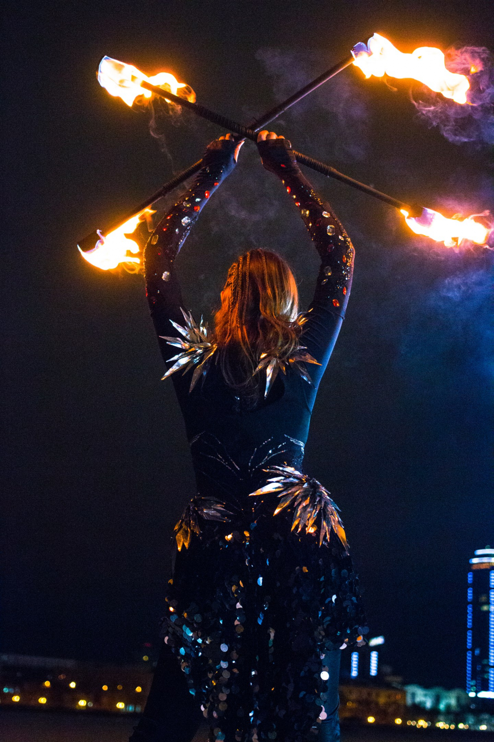 Огненно-пиротехническое шоу