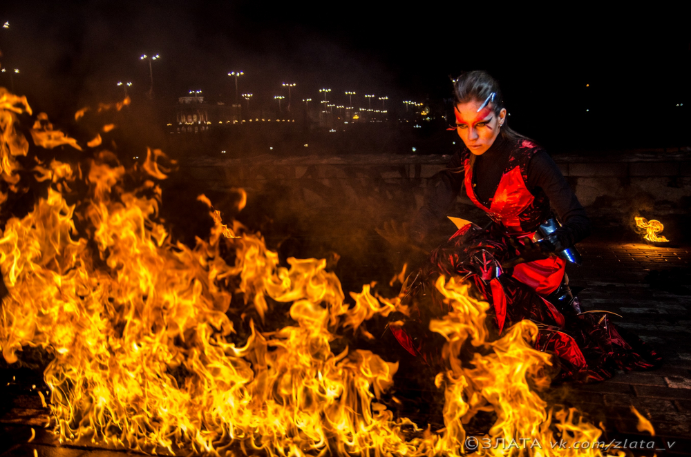 Огненно-пиротехническое шоу