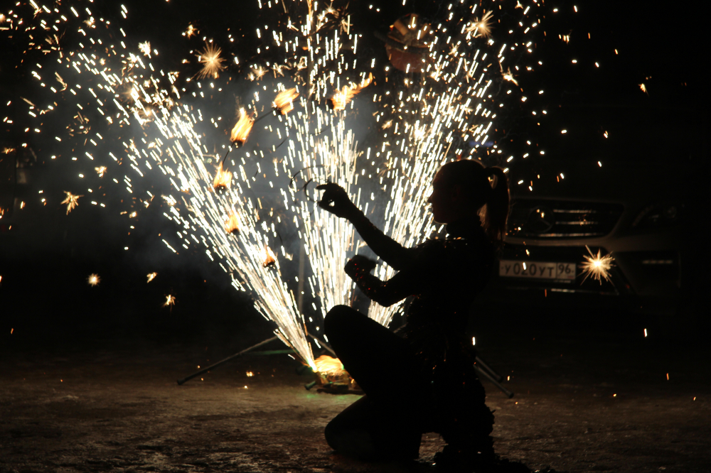 Огненно-пиротехническое шоу