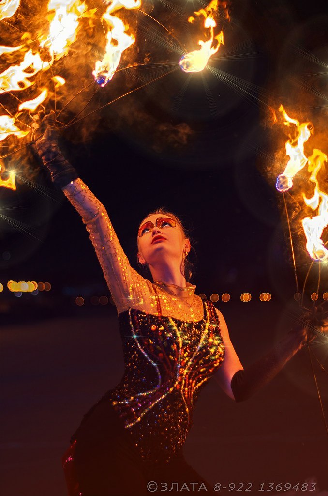 Огненно-пиротехническое шоу